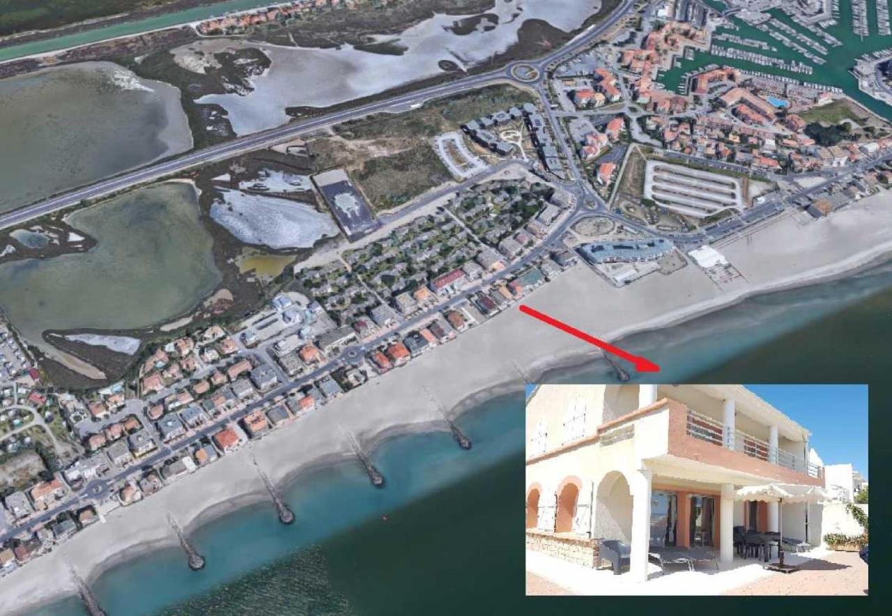 Belle Villa Sur Vaste Plage Palavas Montpellier Exteriör bild